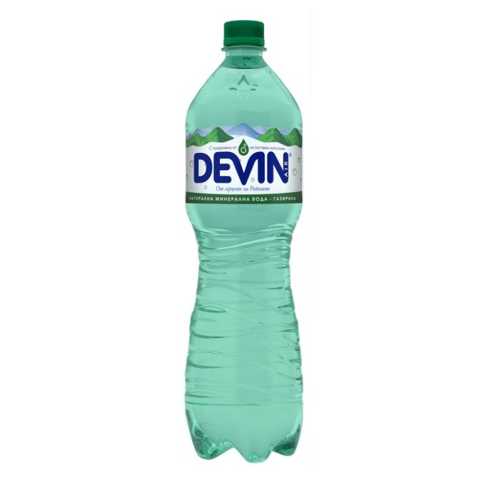 Минерална вода Девин 1,5л Газирана