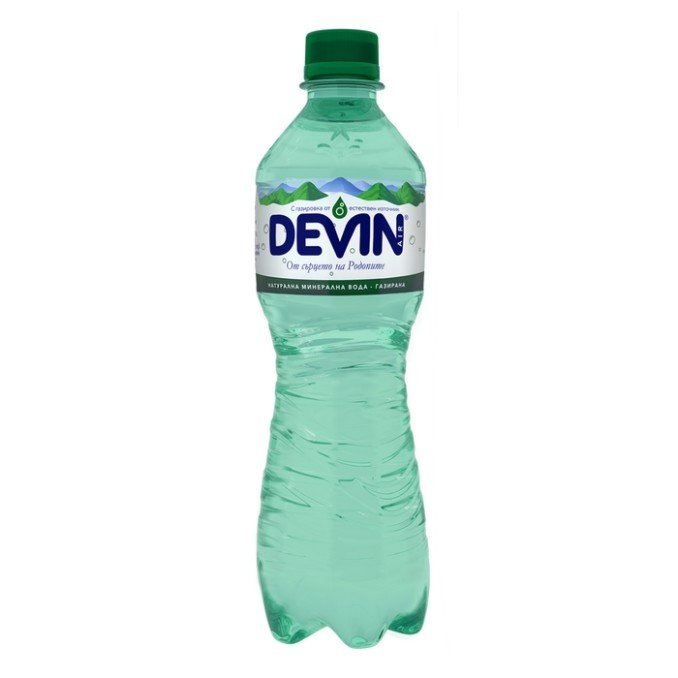 Минерална вода Девин 0,5л Газирана