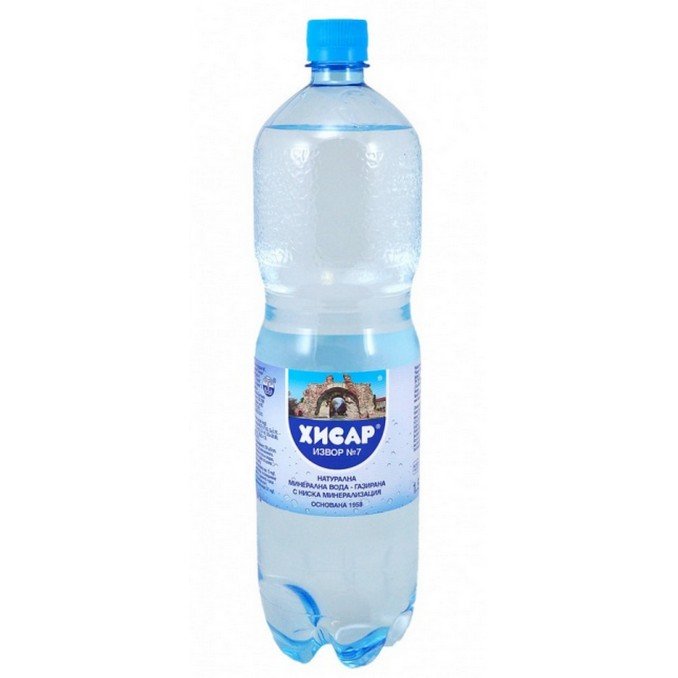 Минерална вода Хисар 1,5л извор № 7 (Газирана)