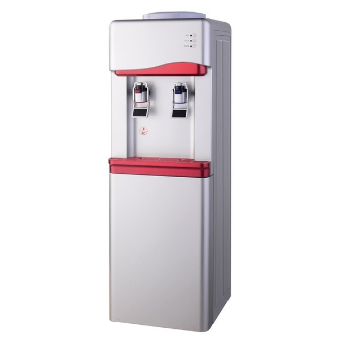 Диспенсър за вода W-33 Електронно охлаждане Сиво и Червено