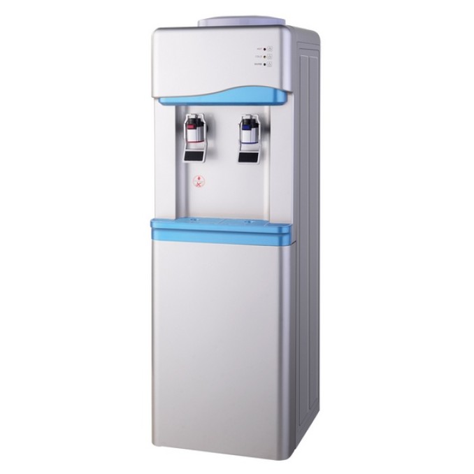 Диспенсър за вода W-33 Електронно охлаждане Сиво и Синьо