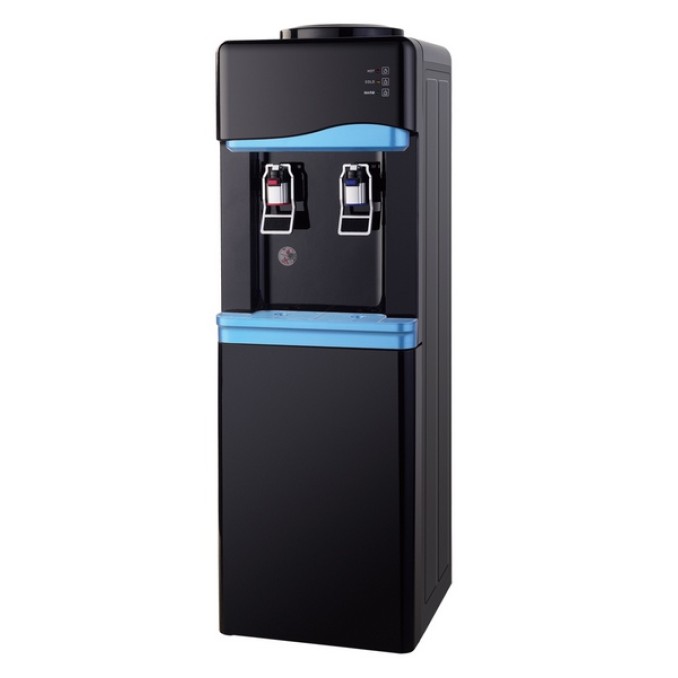 Диспенсър за вода W-33 Електронно охлаждане Черно и Синьо