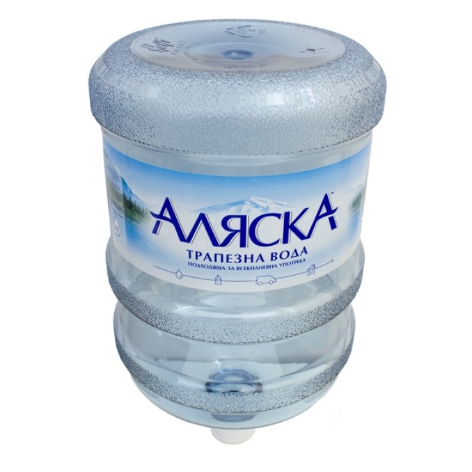 Абонамент за 12 месеца Трапезна вода Аляска 19л ( по 4 галона 19л на месец )